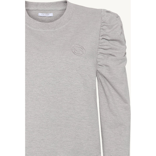 CLAIRE Sweatshirt CWSusan Sweatshirt 1218 Soft Grey Melange