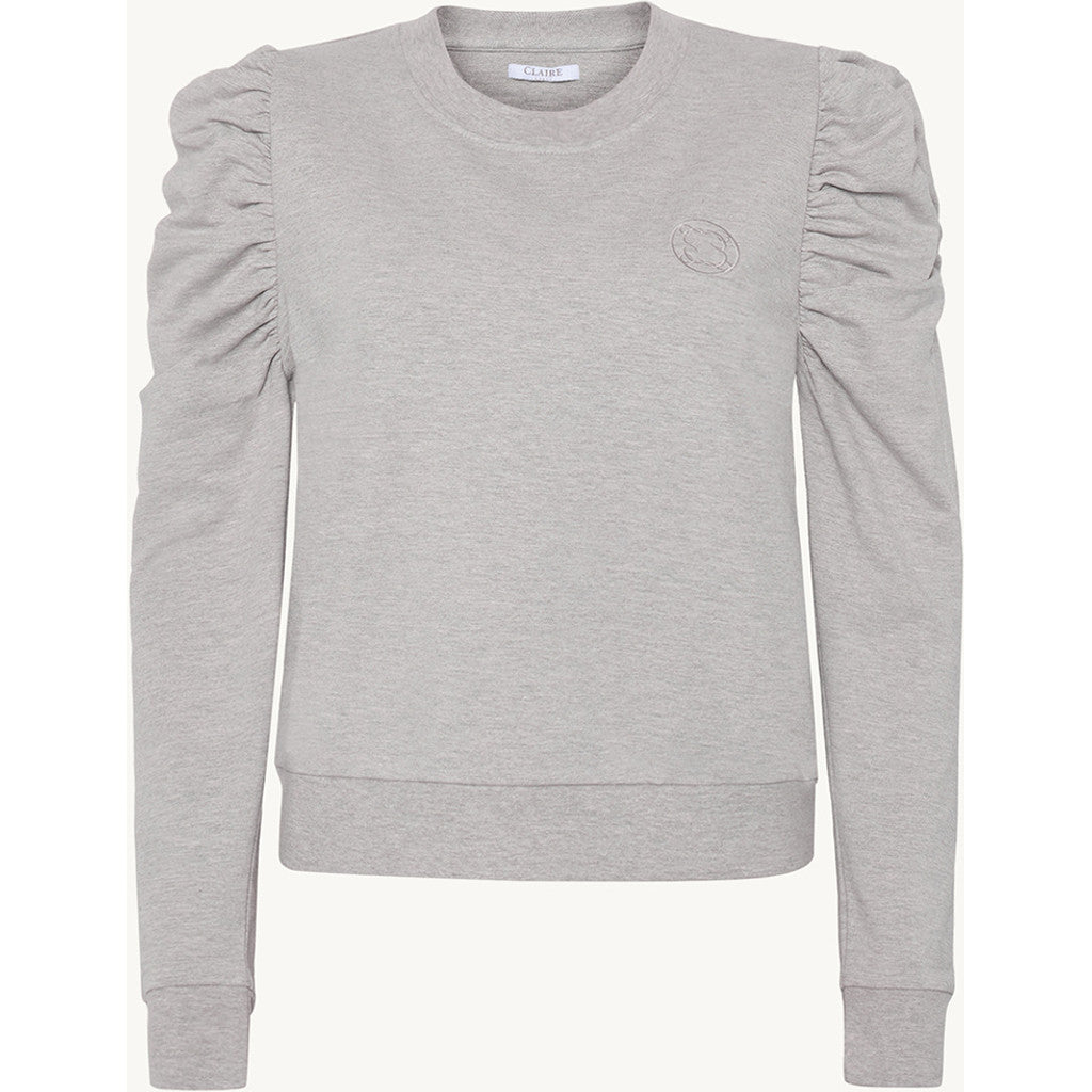 CLAIRE Sweatshirt CWSusan Sweatshirt 1218 Soft Grey Melange