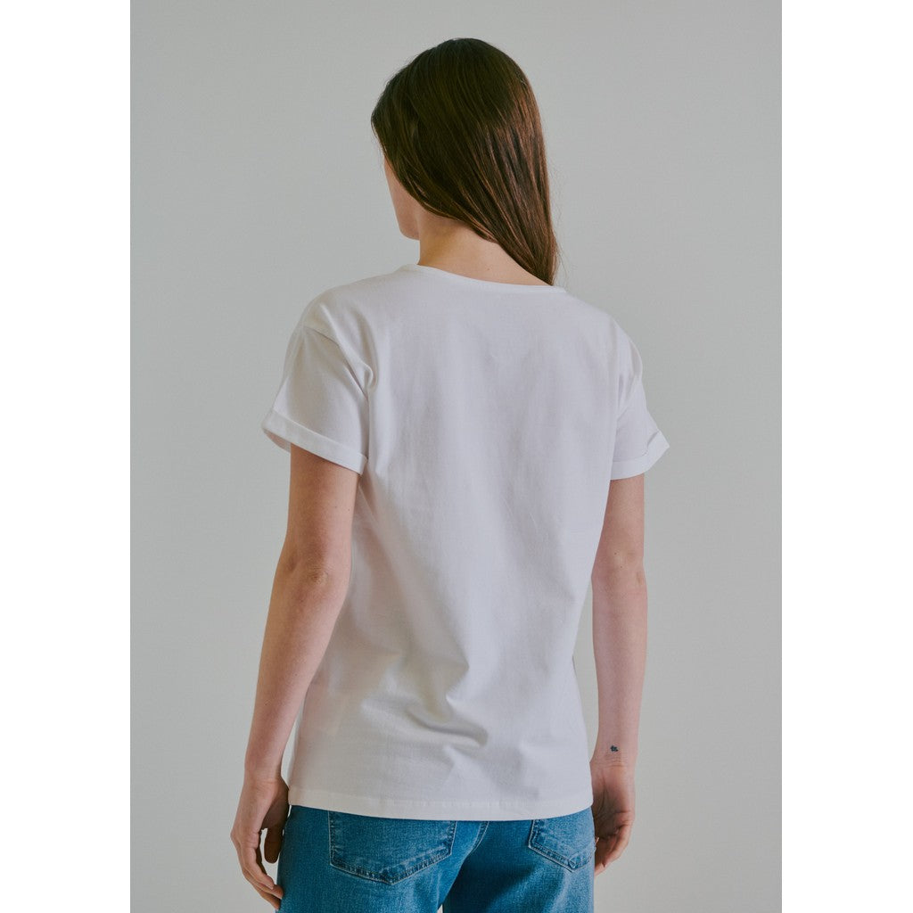 CLAIRE T-shirt CWAiofe T-shirt S/S 3246 White
