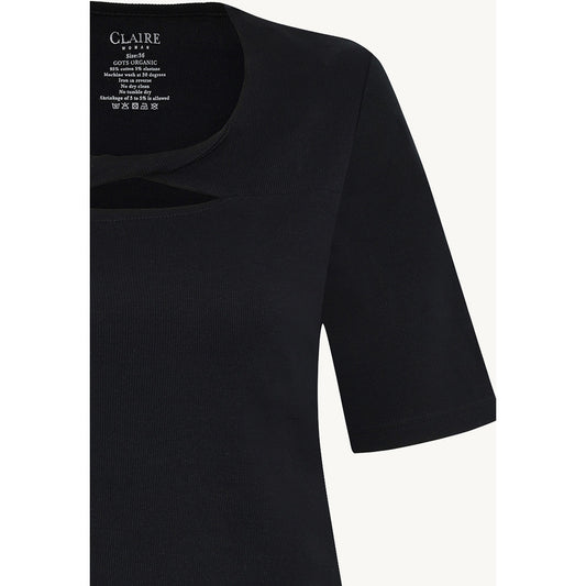 CLAIRE T-shirt CWAislynn T-shirt L/S 3244 Black