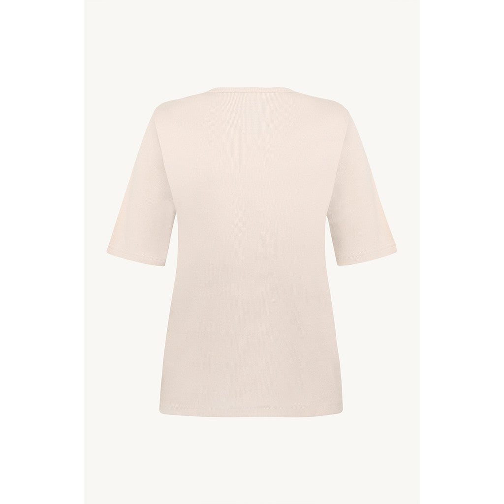CLAIRE T-shirt CWAislynn T-shirt L/S 3261 Sand Stone