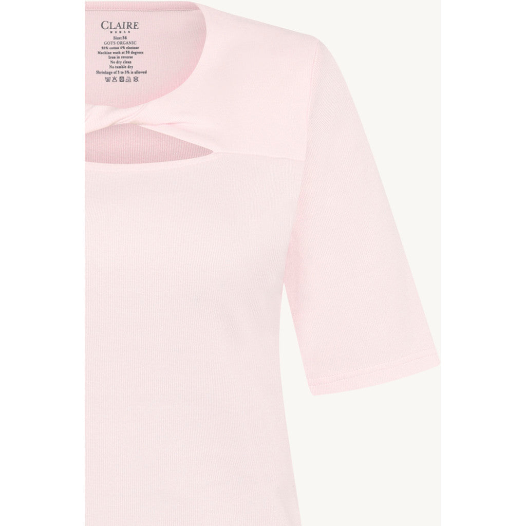 CLAIRE T-shirt CWAislynn T-shirt L/S 4306 Pink Touch