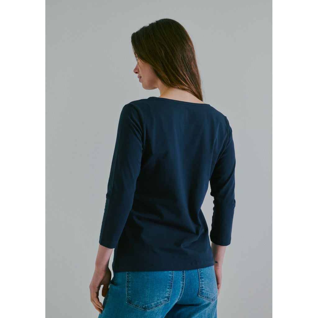 CLAIRE T-shirt CWAlba T-shirt L/S 3151 Dark Navy