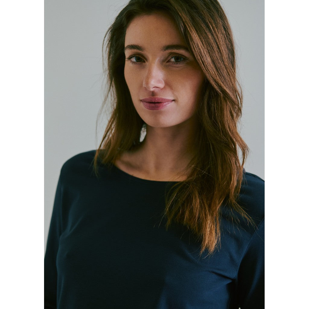 CLAIRE T-shirt CWAlba T-shirt L/S 3151 Dark Navy