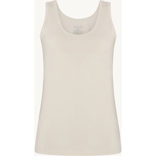 CLAIRE T-shirt CWAlexa Tops 3261 Sand Stone