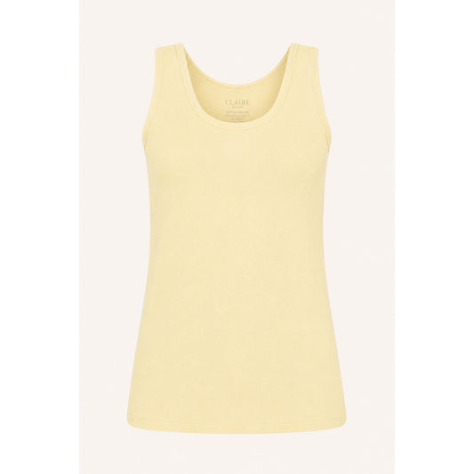 CLAIRE T-shirt CWAlexa Tops 4626 Pale Yellow