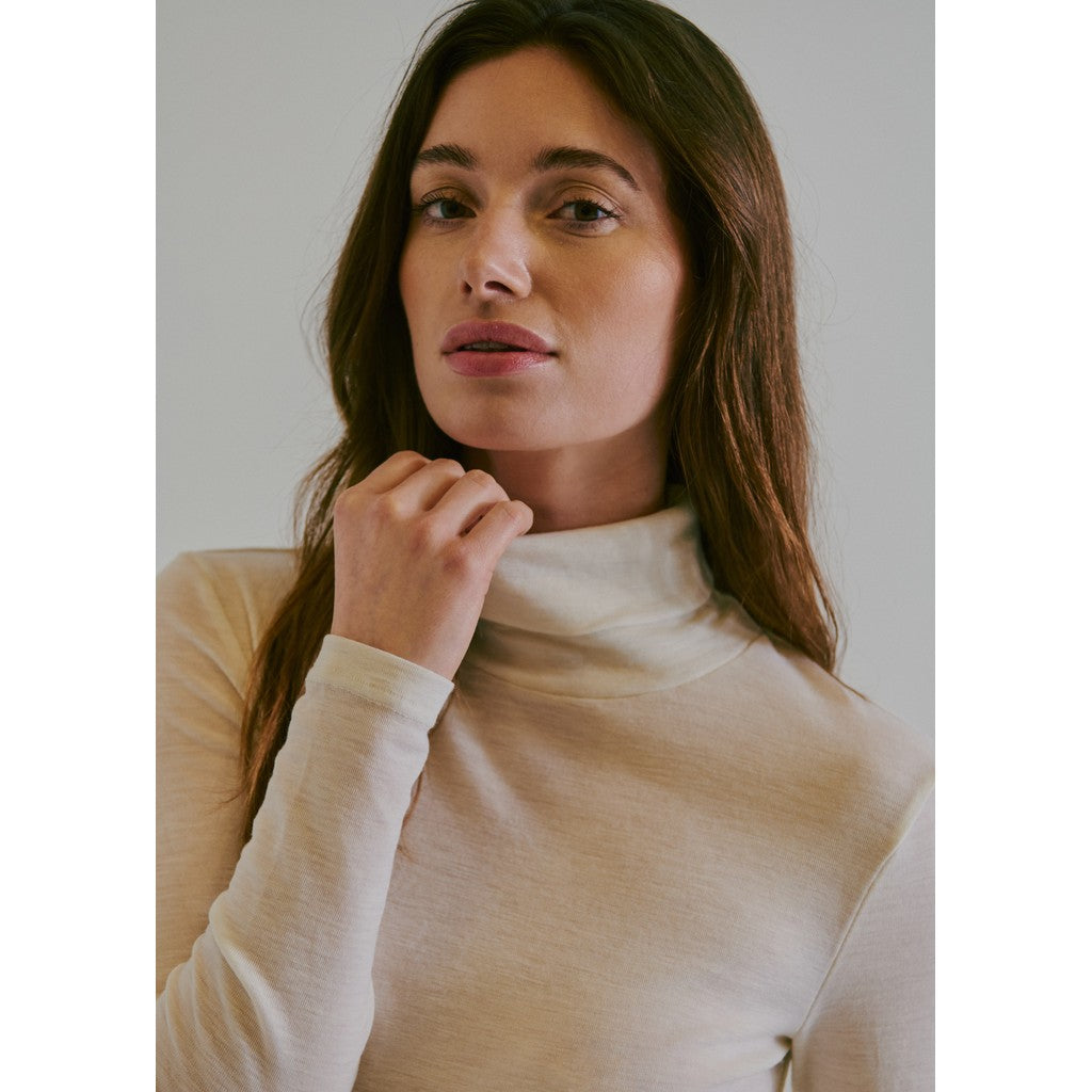 CLAIRE T-shirt CWAlys Pullover 3270 Ivory