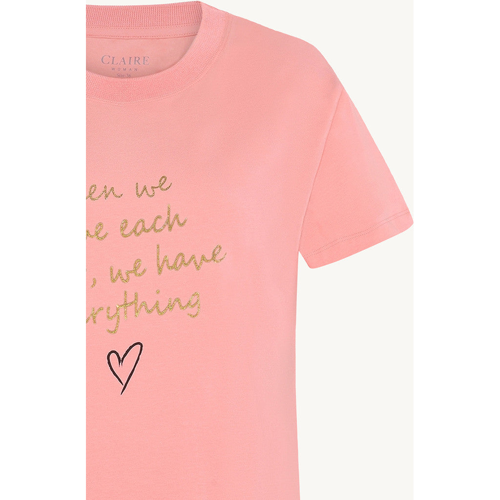 CLAIRE T-shirt CWAmani T-shirt S/S 3761 Shell