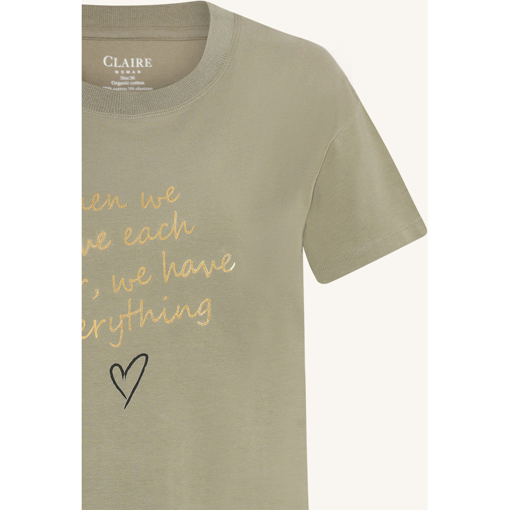 CLAIRE T-shirt CWAmani T-shirt S/S 4441 Trekking