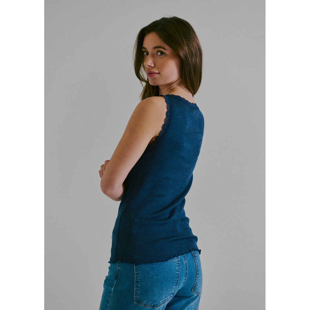CLAIRE T-shirt CWAngela Tops 13129 Blues Melange