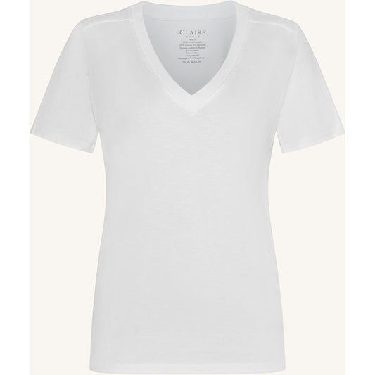 CLAIRE T-shirt CWAubriana T-shirt S/S 3246 White