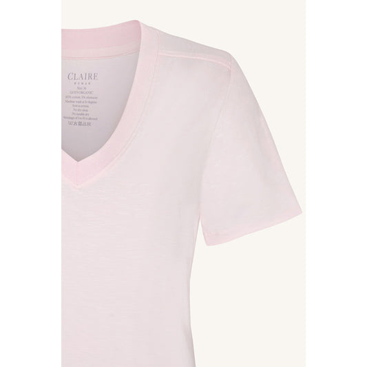 CLAIRE T-shirt CWAubriana T-shirt S/S 4306 Pink Touch