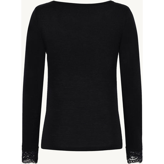 CLAIRE T-shirt CWAugustina T-shirt L/S 3244 Black