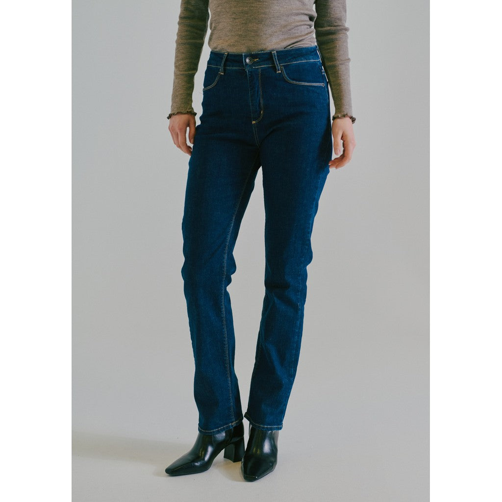 CLAIRE Trousers CWJanice Trousers 3006 Blue Jeans