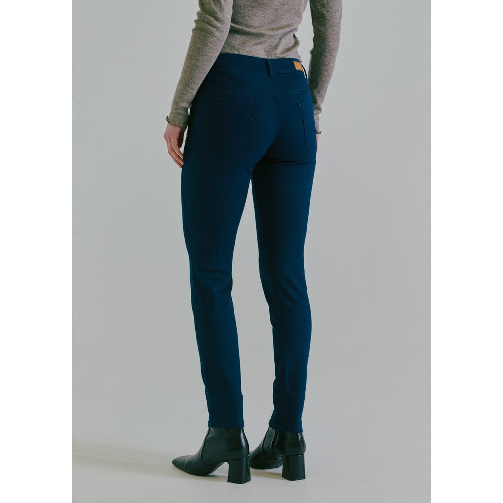 CLAIRE Trousers CWJasmin Navy Trousers 3151 Dark Navy
