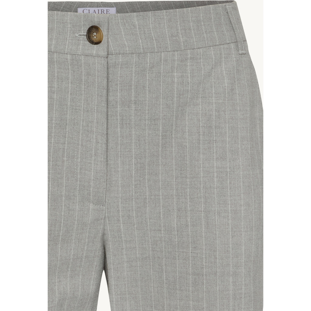 CLAIRE Trousers CWTeja Trousers 1206 Grey Melange
