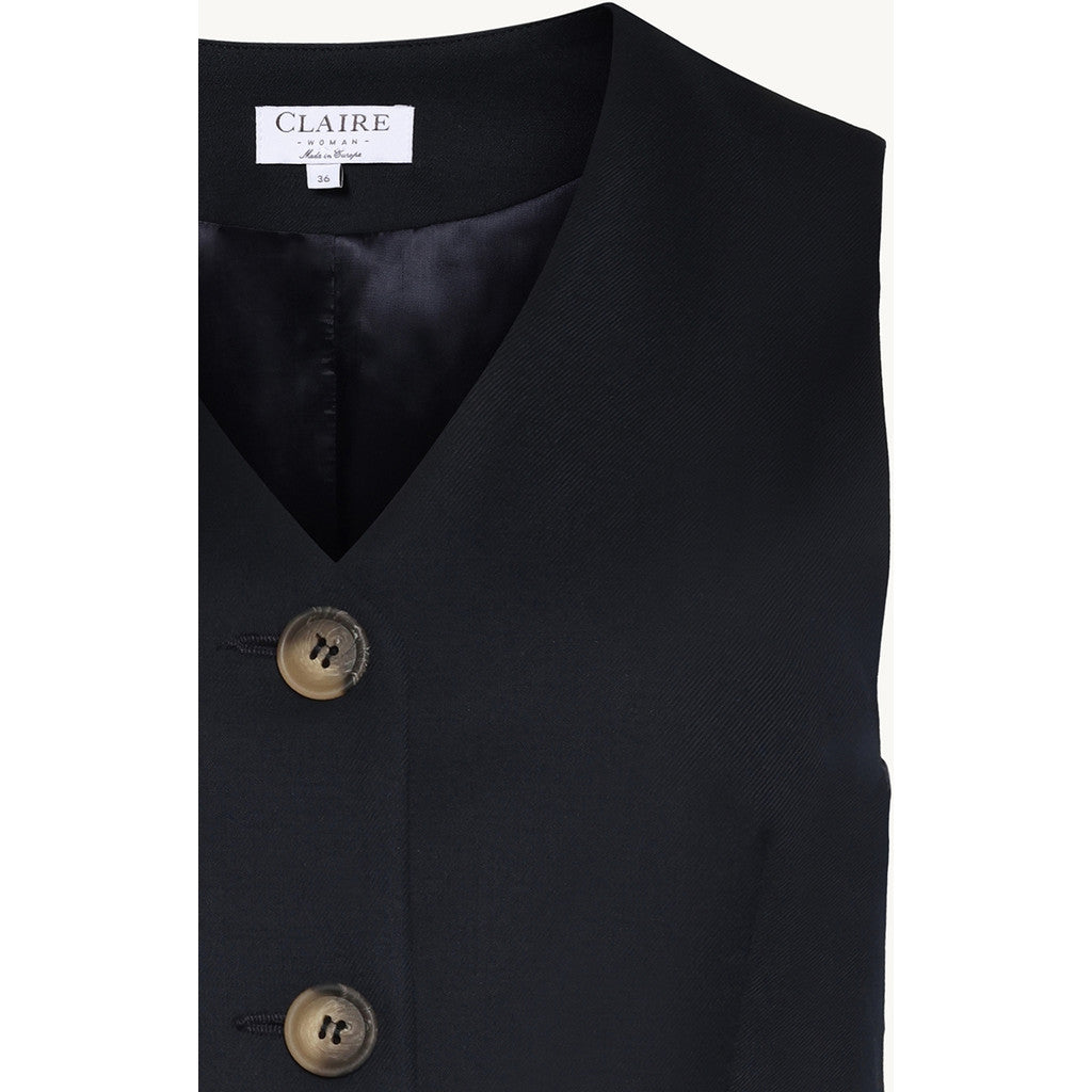 CLAIRE Vest CWEliane Waistcoat 3151 Dark Navy