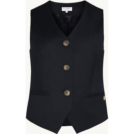 CLAIRE Vest CWEliane Waistcoat 3151 Dark Navy